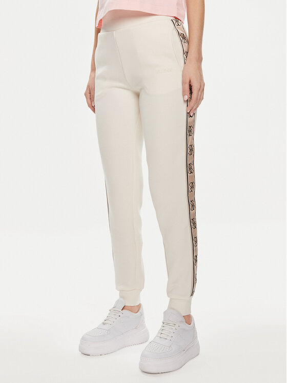 Guess Sportinės kelnės · Écru · Regular Fit