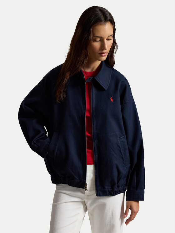 Polo Ralph Lauren Demisezoninė striukė · Tamsiai mėlyna