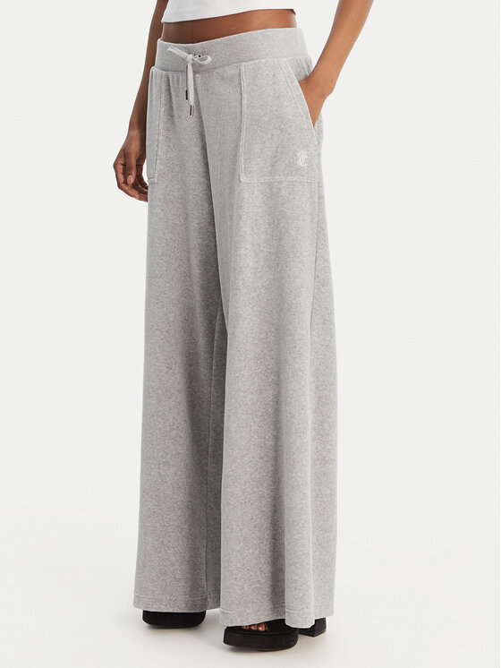 Juicy Couture Sportinės kelnės · Pilka · Regular Fit