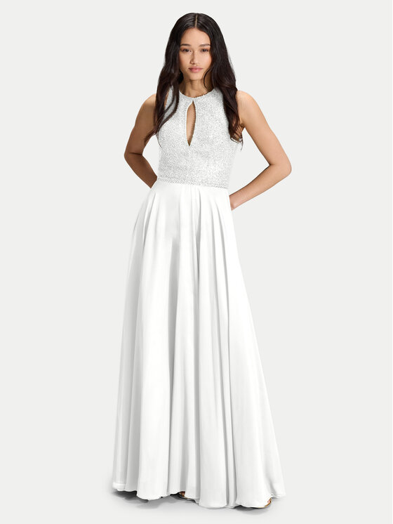 Hey Kyla Vakarinė suknelė · Balta · Maksi