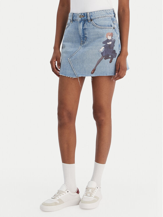 HUGO Džinsinis sijonas · Mėlyna