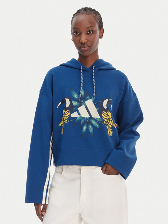 adidas Džemperis · Tamsiai mėlyna · Relaxed Fit