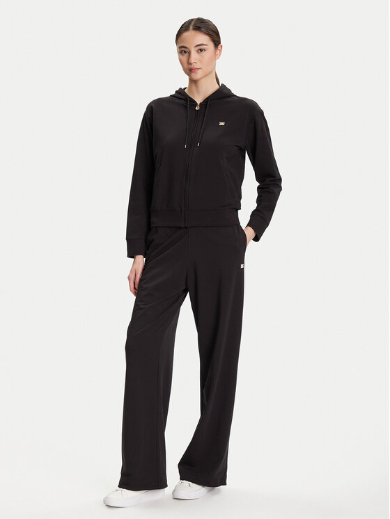 EA7 Emporio Armani Sportinis kostiumas 7W000464 AF13135 UC001 Juoda Relaxed Fit