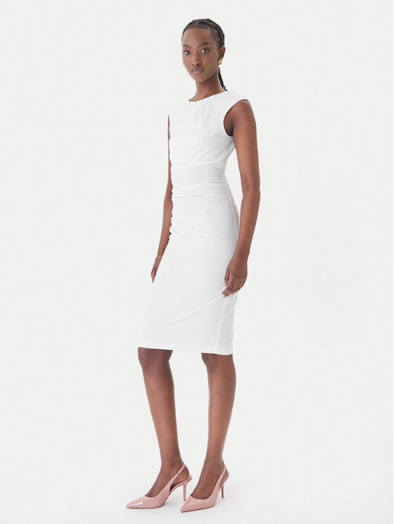 Rinascimento Kokteilinė suknelė · Balta · Mini