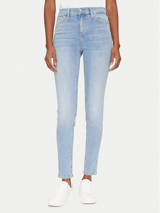 Tommy Jeans Džinsai · Mėlyna · Skinny Fit