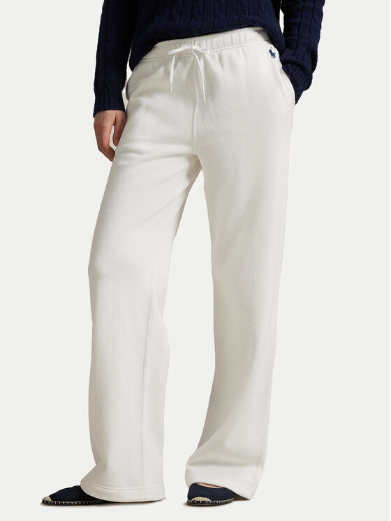 Polo Ralph Lauren Sportinės kelnės · Balta · Regular Fit