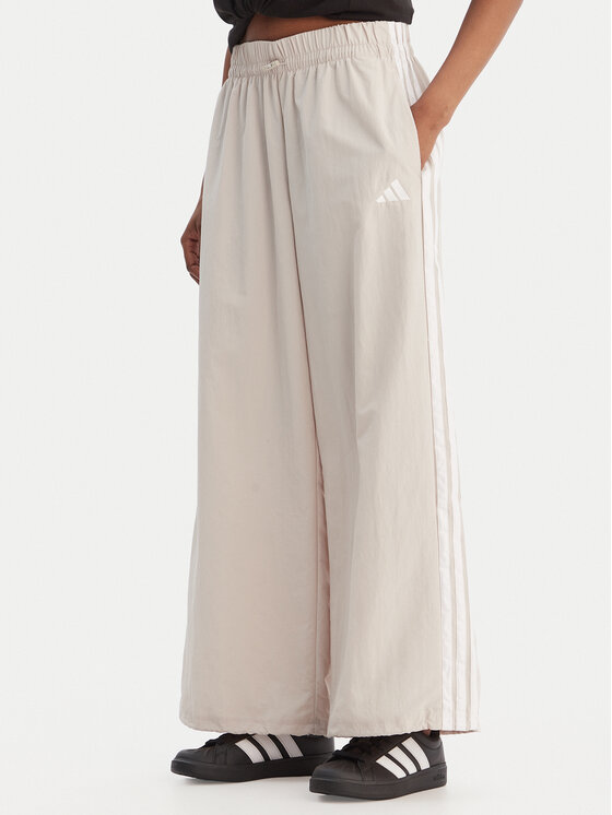 adidas Sportinės kelnės · Smėlio · Relaxed Fit