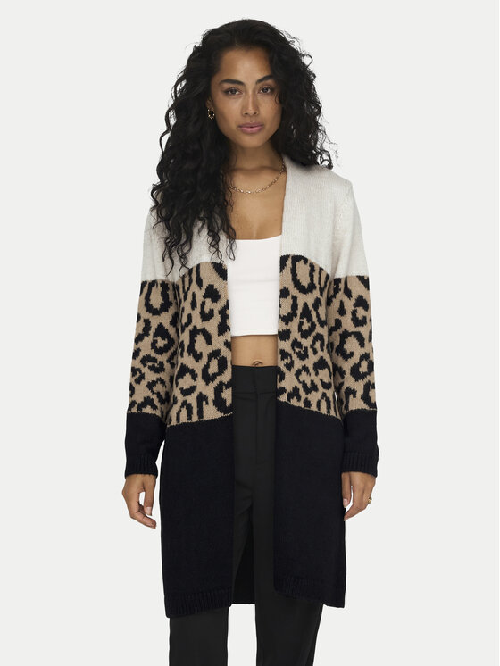 ONLY Kardiganas · Smėlio · Regular Fit