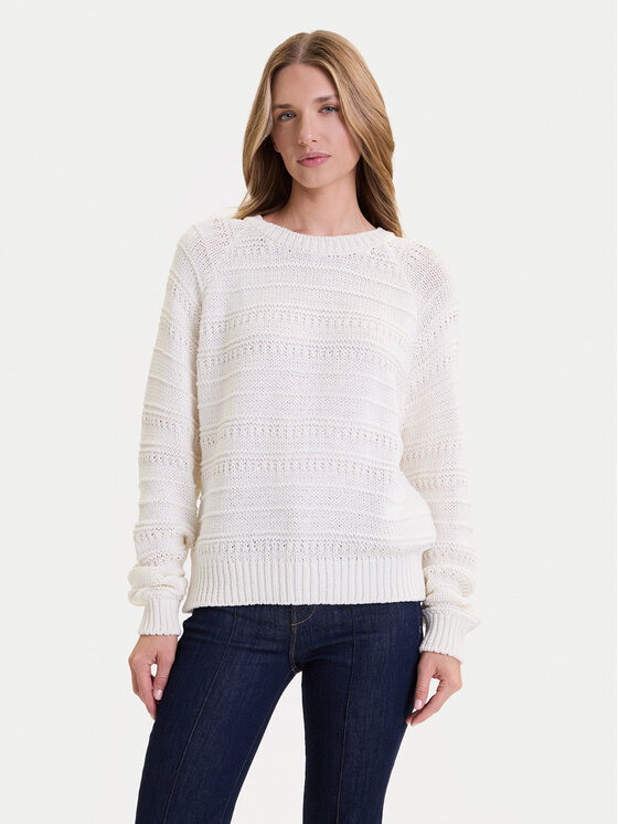 Mustang Megztinis · Écru · Regular Fit