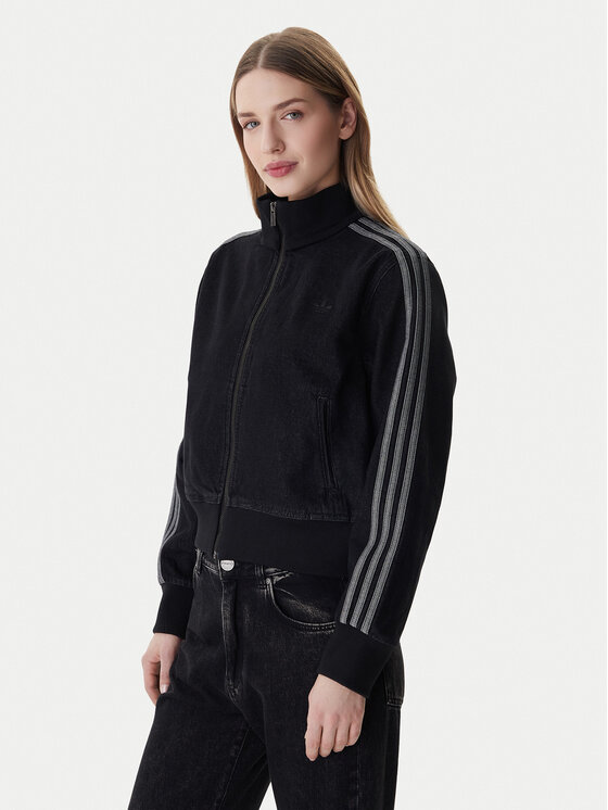 adidas Džinsinė striukė · Juoda