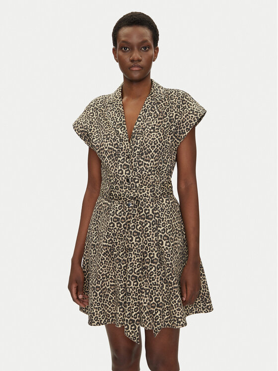 Morgan Marškinių tipo suknelė · Ruda · Mini