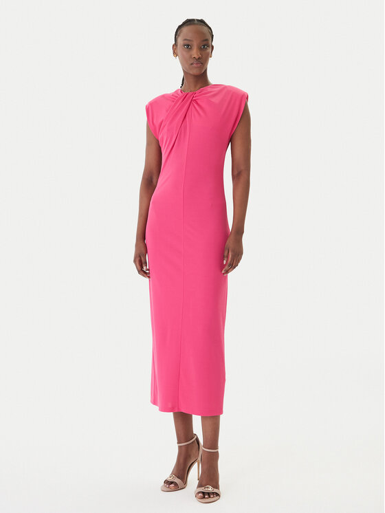 Fracomina Kokteilinė suknelė · Rožinė · Midi