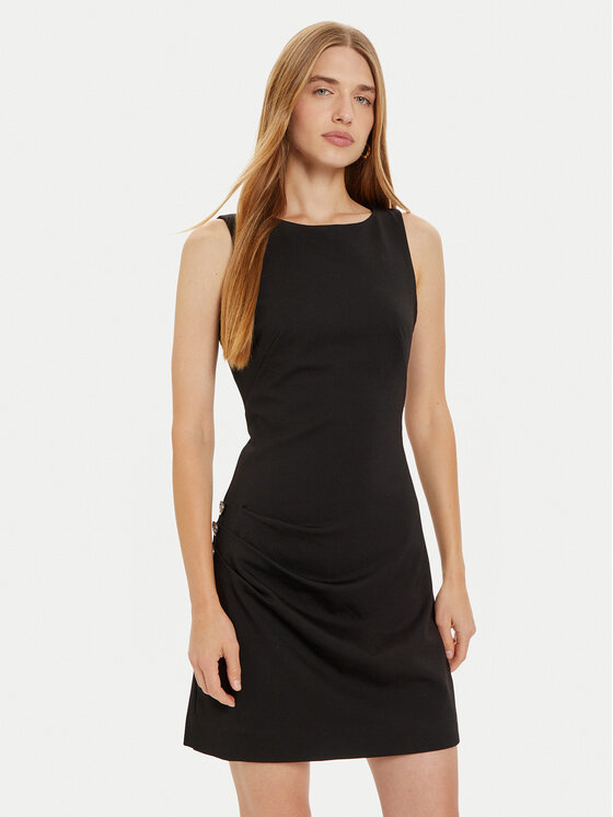 Guess Kokteilinė suknelė · Juoda · Mini