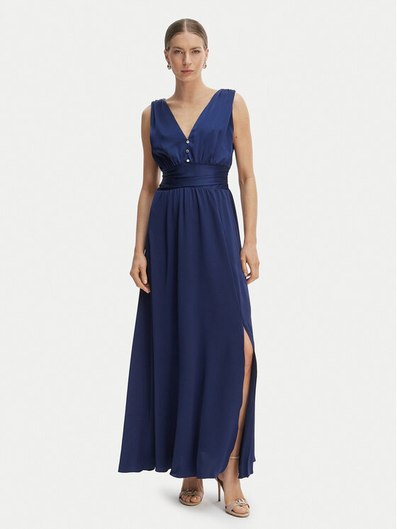 Morgan Vakarinė suknelė · Tamsiai mėlyna · Maksi