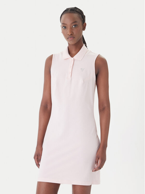 Guess Kasdieninė suknelė · Rožinė · Mini