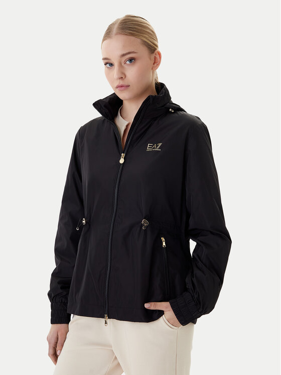 EA7 Emporio Armani Demisezoninė striukė · Juoda