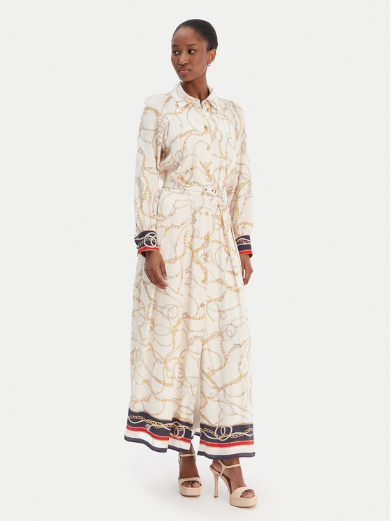 Marciano Guess Marškinių tipo suknelė · Écru · Maksi