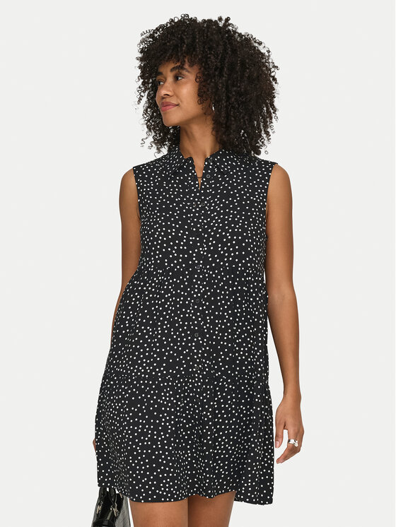 ONLY Marškinių tipo suknelė · Juoda · Mini