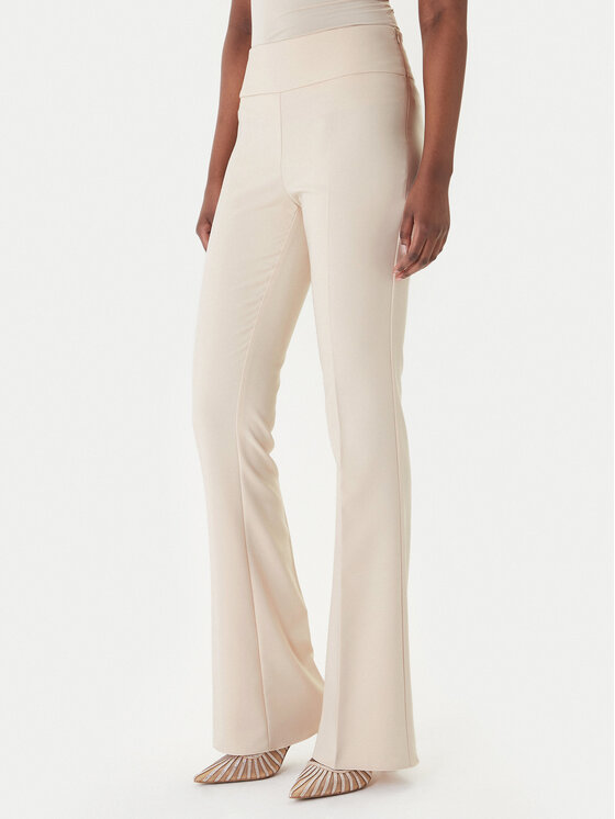 Rinascimento Medžiaginės kelnės · Smėlio · Slim Fit