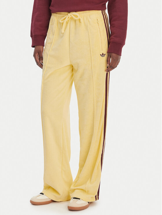 adidas Sportinės kelnės · Geltona · Relaxed Fit