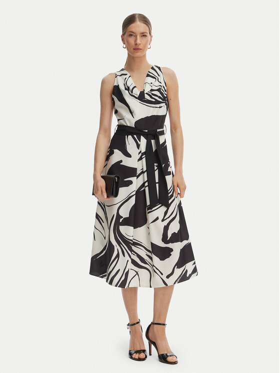 Rinascimento Kokteilinė suknelė · Juoda · Midi