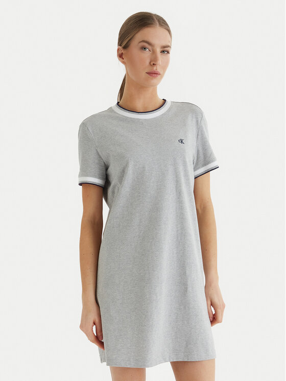 Calvin Klein Jeans Kasdieninė suknelė · Pilka · Mini