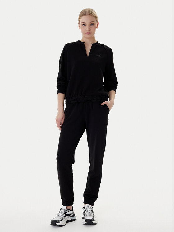 EA7 Emporio Armani Sportinis kostiumas 7W000976 AF12501 UC001 Juoda Regular Fit