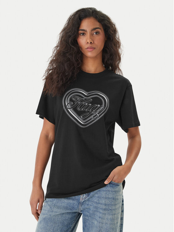 HUGO Marškinėliai · Juoda