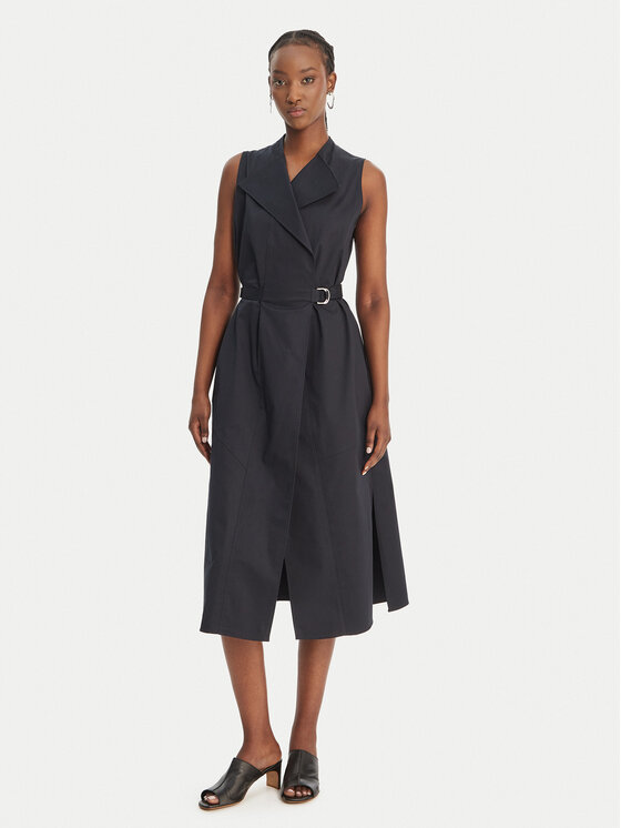 BOSS Kasdieninė suknelė · Tamsiai mėlyna · Midi