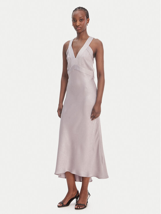 BOSS Kokteilinė suknelė · Violetinė · Midi