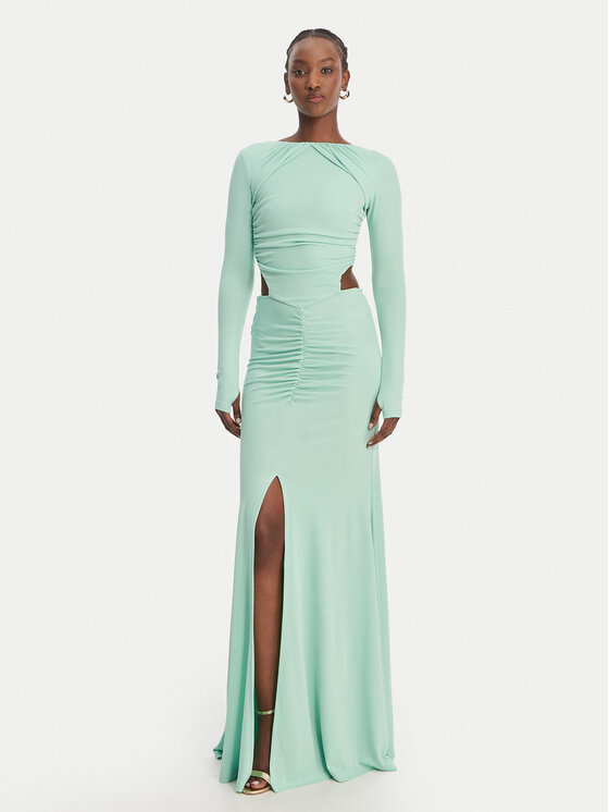 Just Cavalli Vakarinė suknelė · Žalia · Maksi