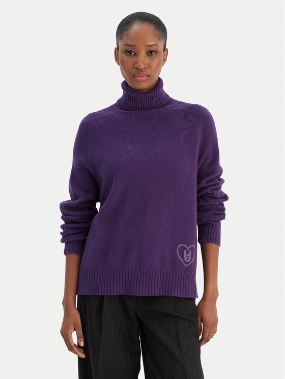 Liu Jo Golfas · Violetinė · Regular Fit