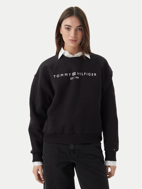 Tommy Hilfiger Džemperis · Juoda · Regular Fit