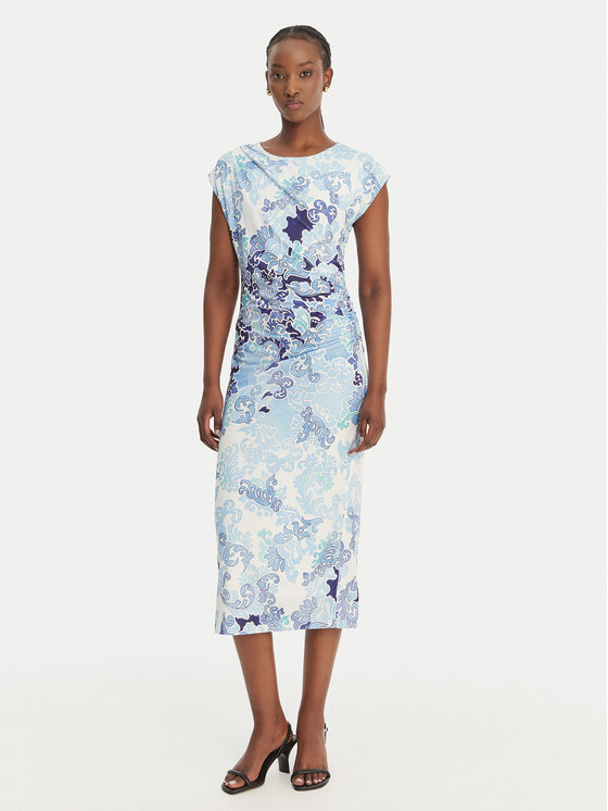 Hale Bob Kokteilinė suknelė · Šviesiai mėlyna · Midi