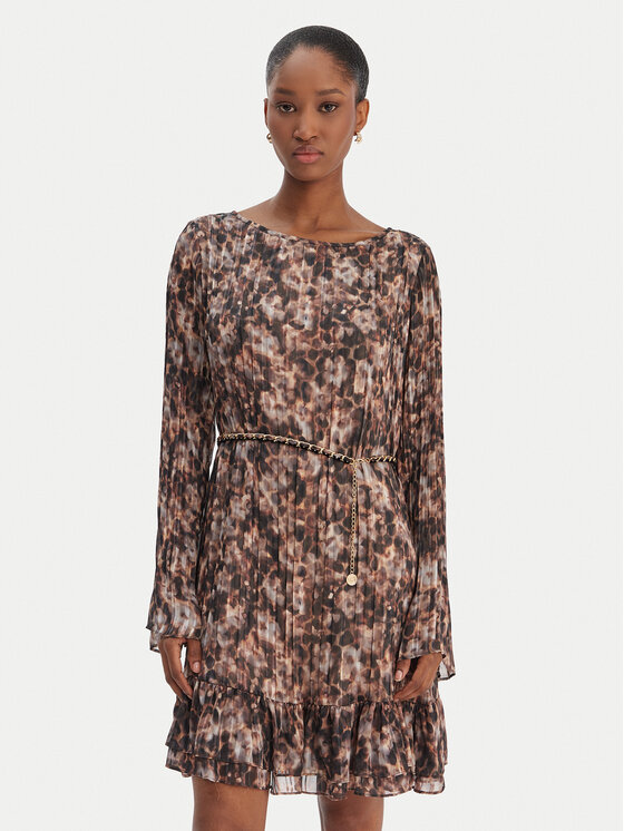 Guess Kasdieninė suknelė · Ruda · Mini