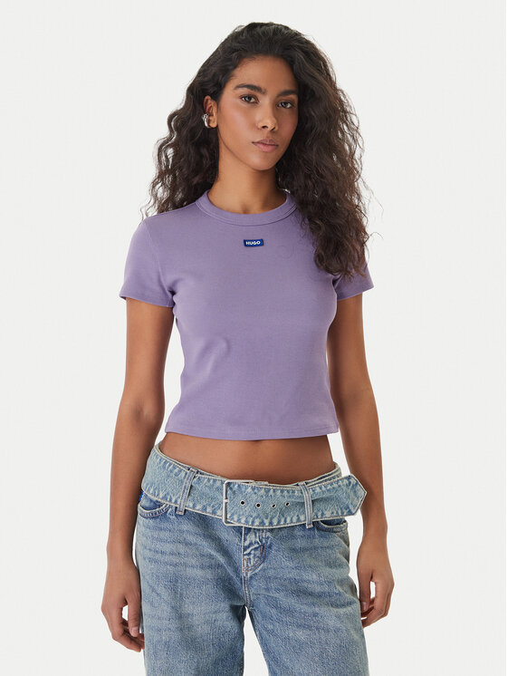 HUGO Marškinėliai · Violetinė