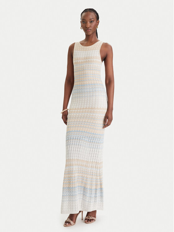 Guess Trikotažinė suknelė · Smėlio · Maksi