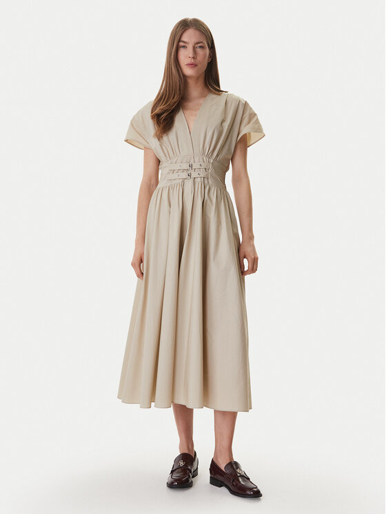 DKNY Kasdieninė suknelė · Smėlio · Midi