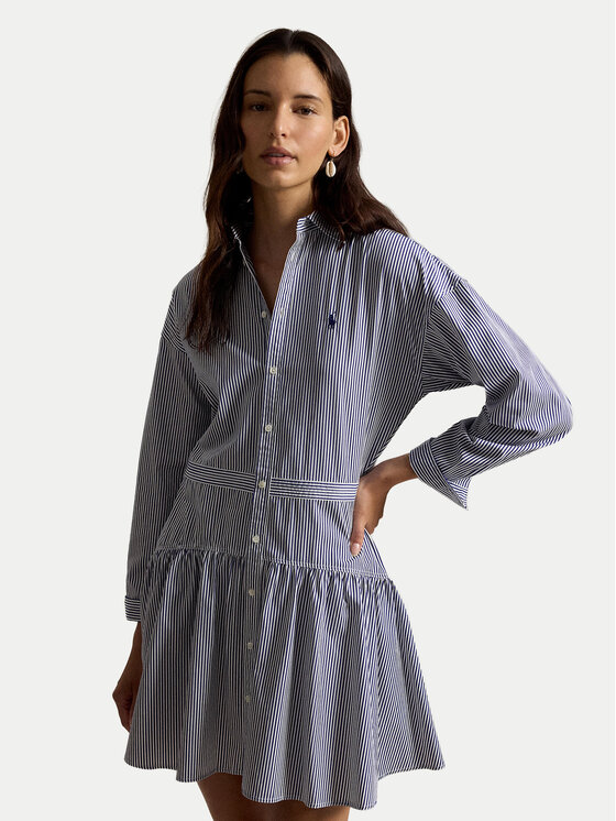 Polo Ralph Lauren Marškinių tipo suknelė · Tamsiai mėlyna · Mini