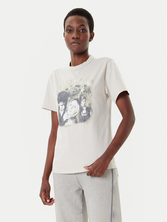 adidas Marškinėliai · Smėlio