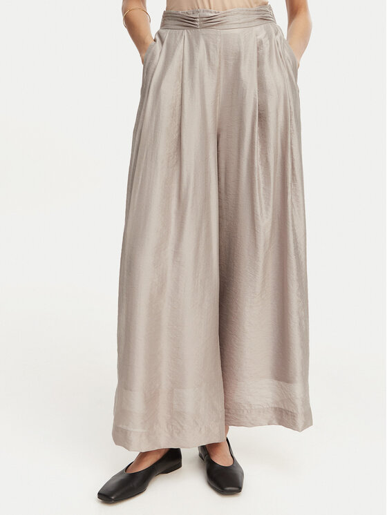 Eleh Medžiaginės kelnės · Pilka · Regular Fit