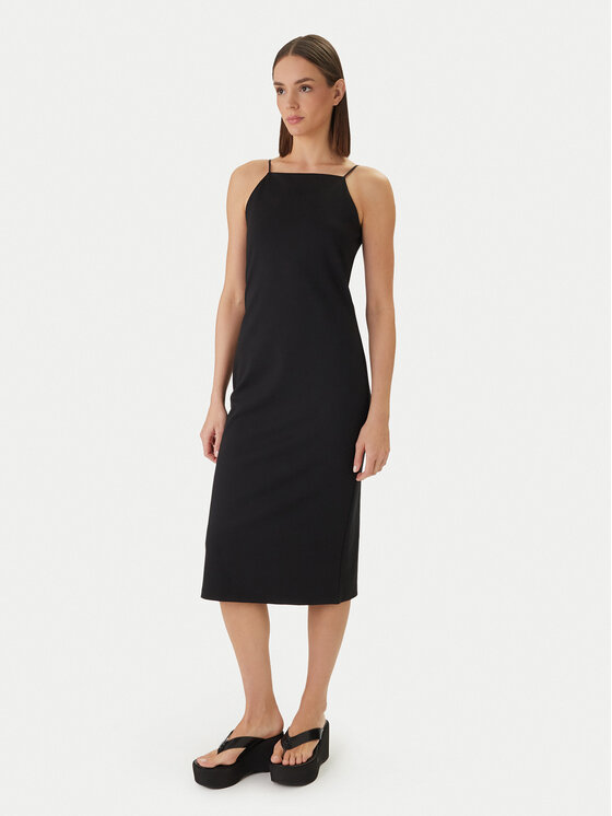 Calvin Klein Jeans Kasdieninė suknelė · Juoda · Midi