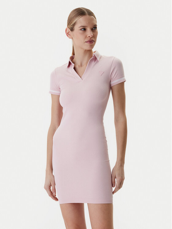 Guess Kasdieninė suknelė · Rožinė · Mini