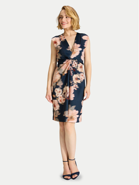 Swing Kokteilinė suknelė · Tamsiai mėlyna · Mini