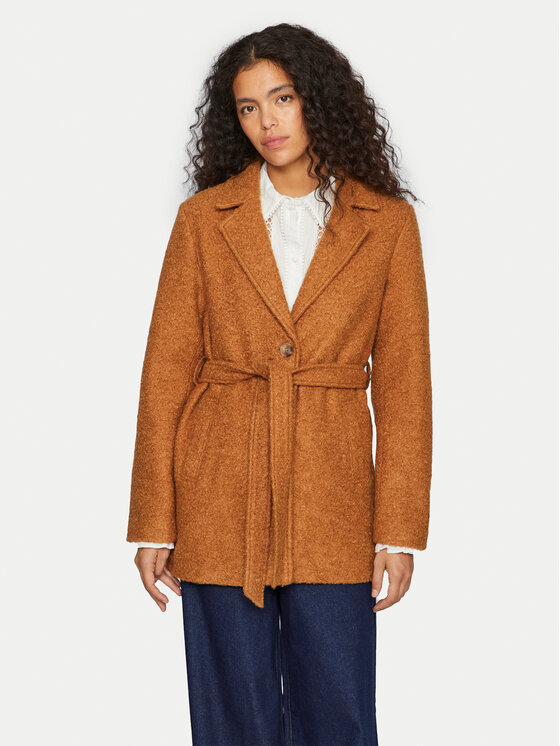 Vila Demisezoninis paltas · Ruda