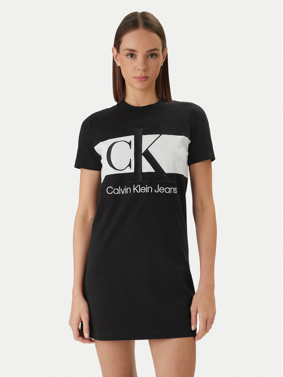 Calvin Klein Kasdieninė suknelė · Juoda · Mini