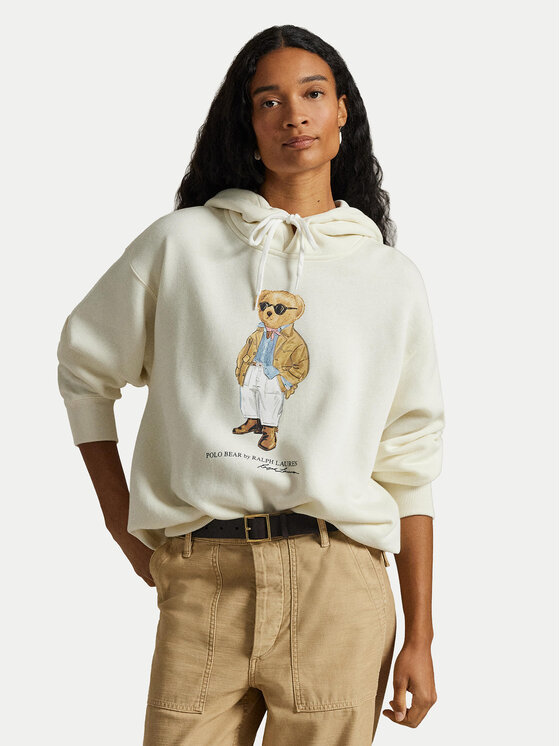 Polo Ralph Lauren Džemperis · Écru · Relaxed Fit