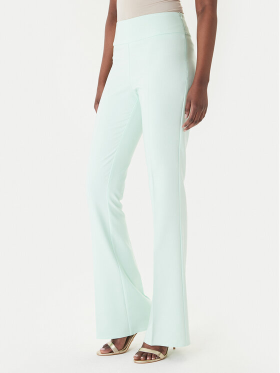 Rinascimento Medžiaginės kelnės · Žalia · Slim Fit