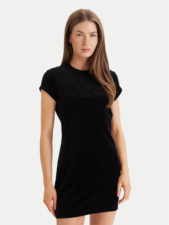 Calvin Klein Kasdieninė suknelė · Juoda · Mini