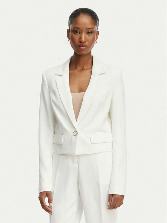 Guess Švarkas · Balta · Regular Fit